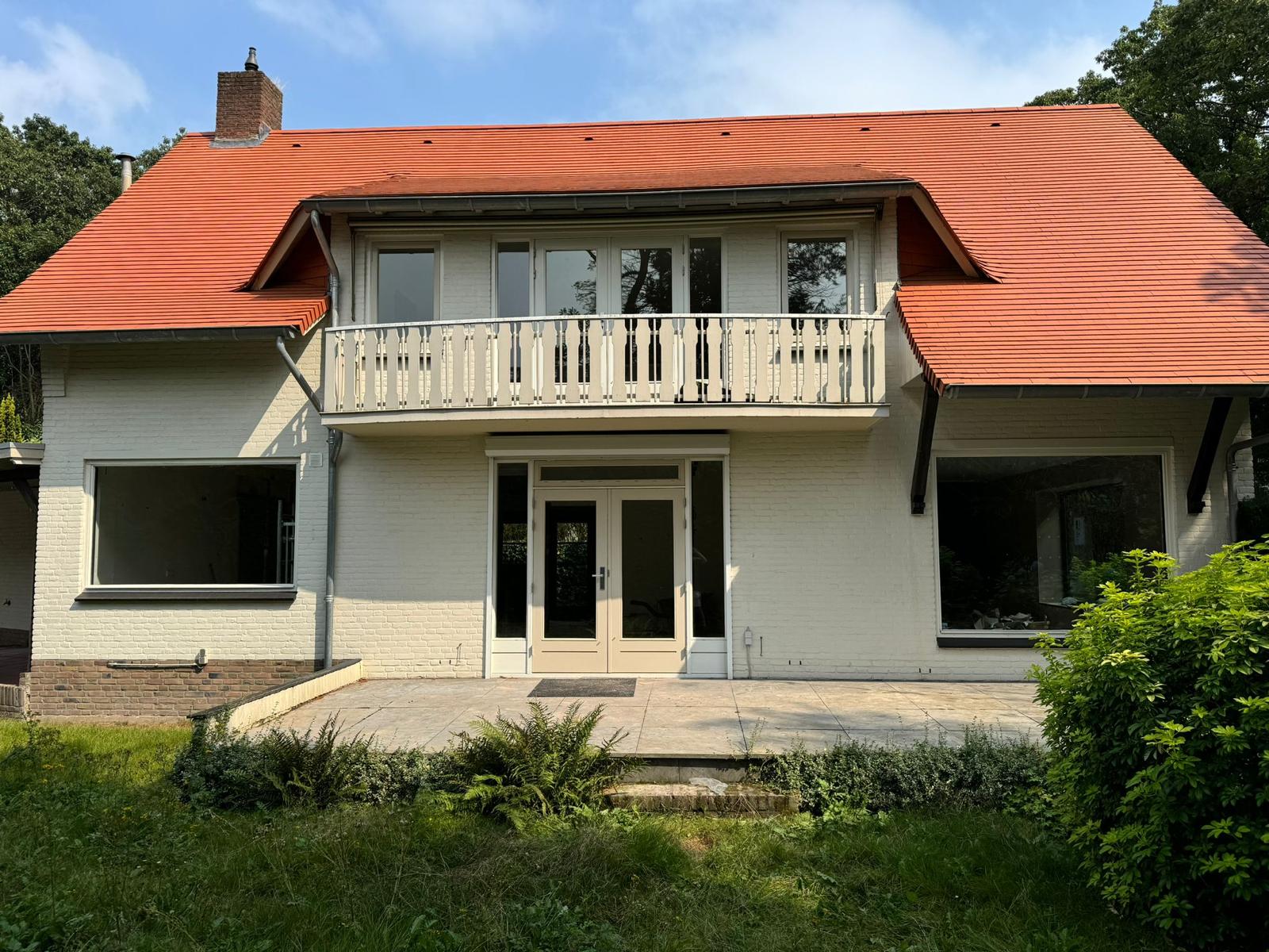 Eiken overkapping detail